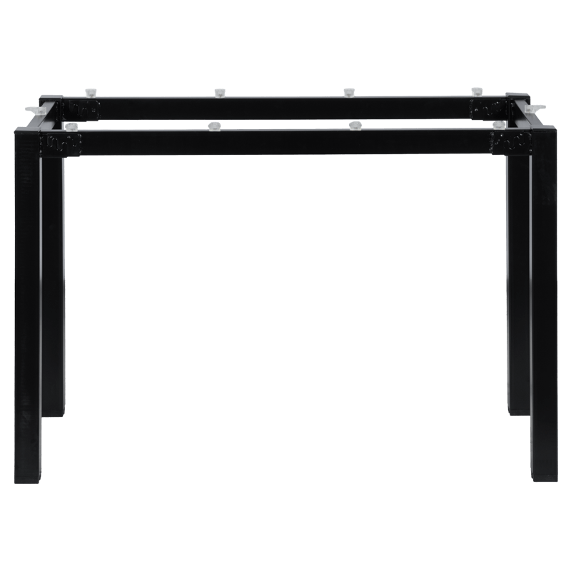 Метална рамка за бюро Carmen CR-1903 GR - черна