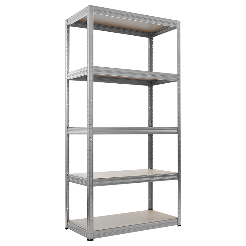 Метален стелаж STAR 180x90x35 см, до 175 кг на рафт - цинк