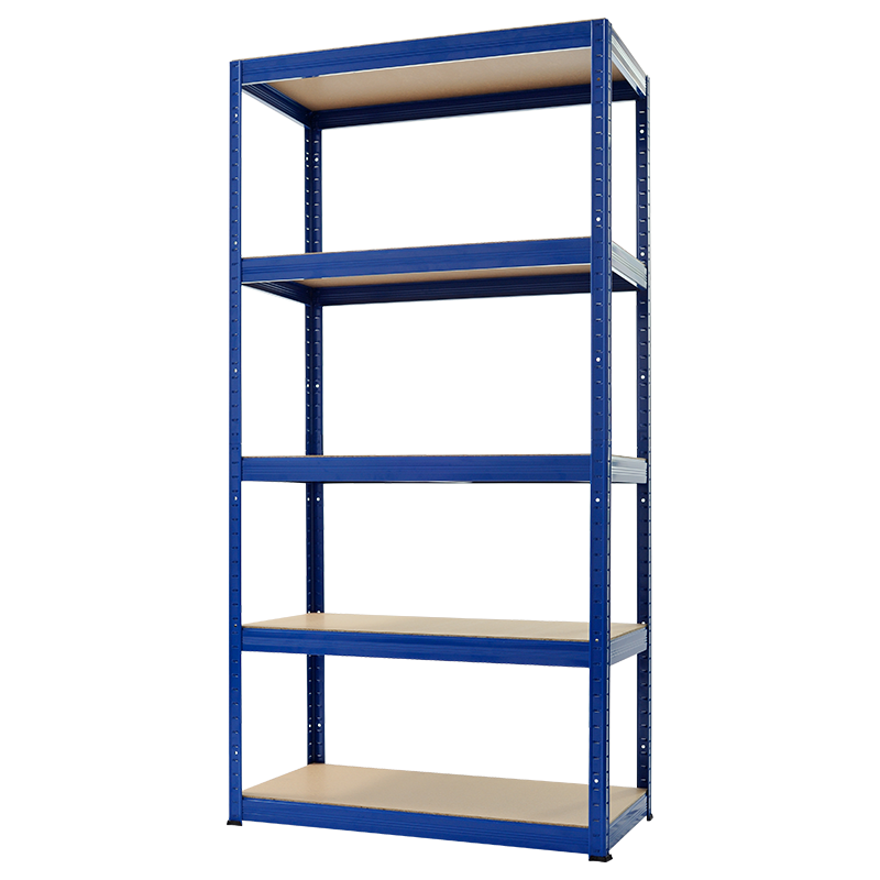 Метален стелаж STAR 180x90x40 см, до 175 кг на рафт - син