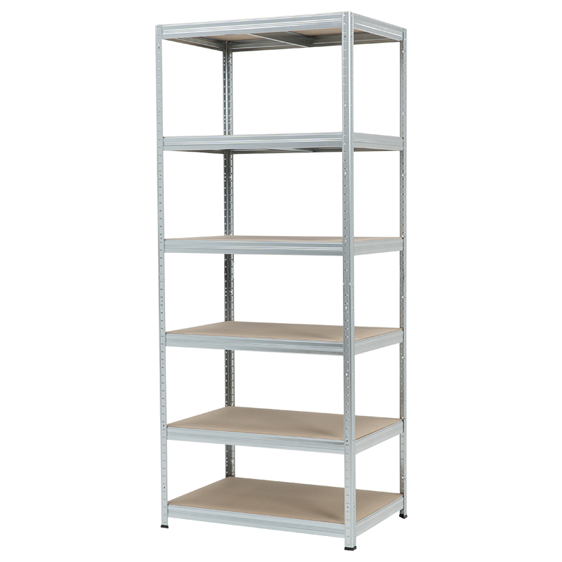 Метален стелаж STAR 213x90x60 см, до 250 кг на рафт - цинк