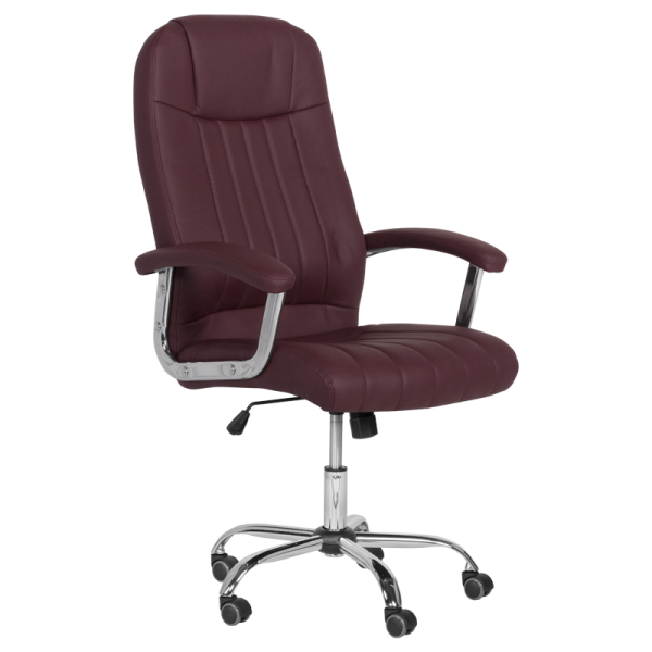 Президентски офис стол Carmen 6181 - бордо