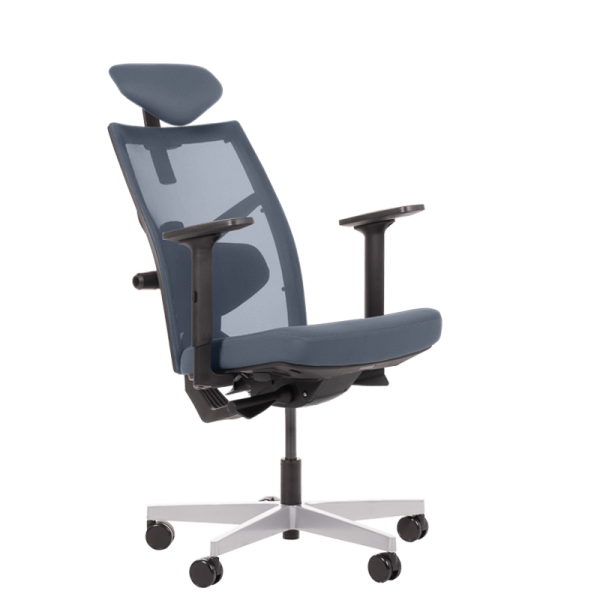 Ергономичен стол FREDO - сив