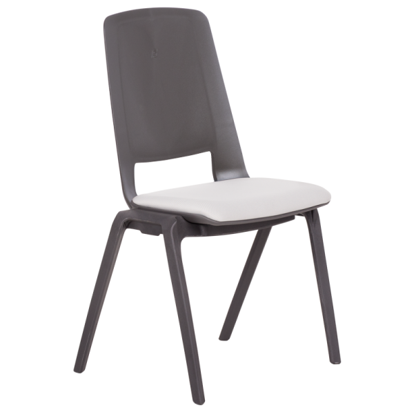 Посетителски стол LIMBER - бял