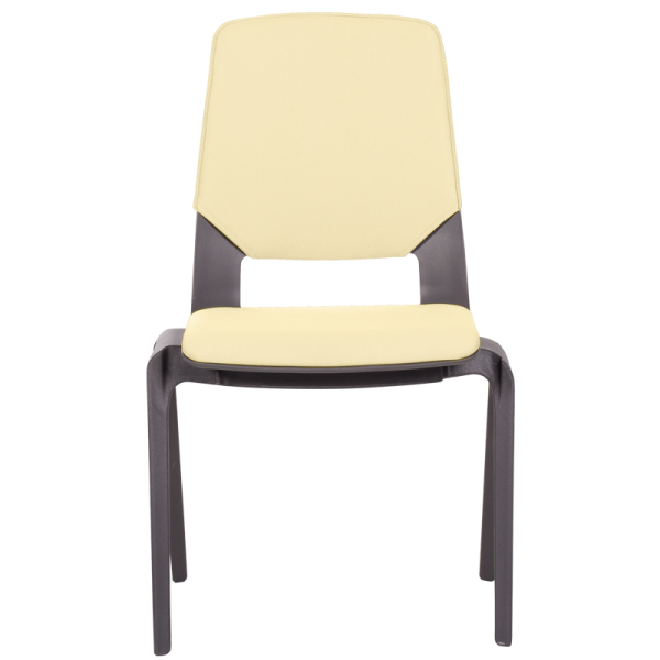 Посетителски стол LIMBER - светло жълт