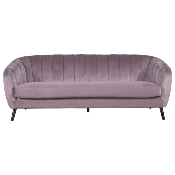 Триместно канапе GRETA - бебешко розово HLR