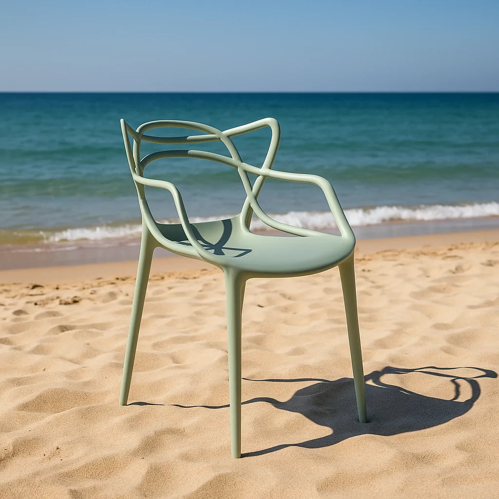 Трапезен стол Виена 15цвята-полипропилен резеда