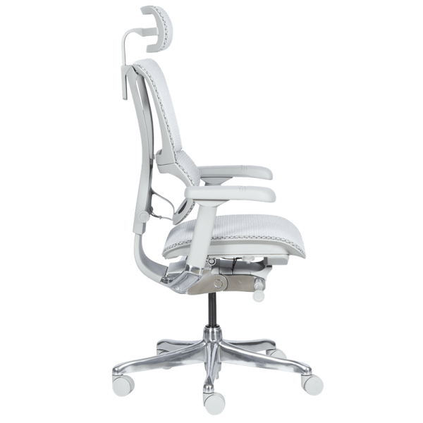Ергономичен стол ERGOHUMAN IOO ELITE 2 - сива рамка - сив