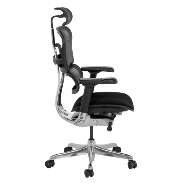 Ергономичен стол ERGOHUMAN ELITE 2 - черна рамка - черен