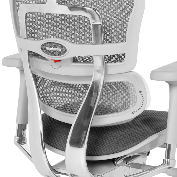 Ергономичен стол ERGOHUMAN ELITE 2 - сива рамка - сив