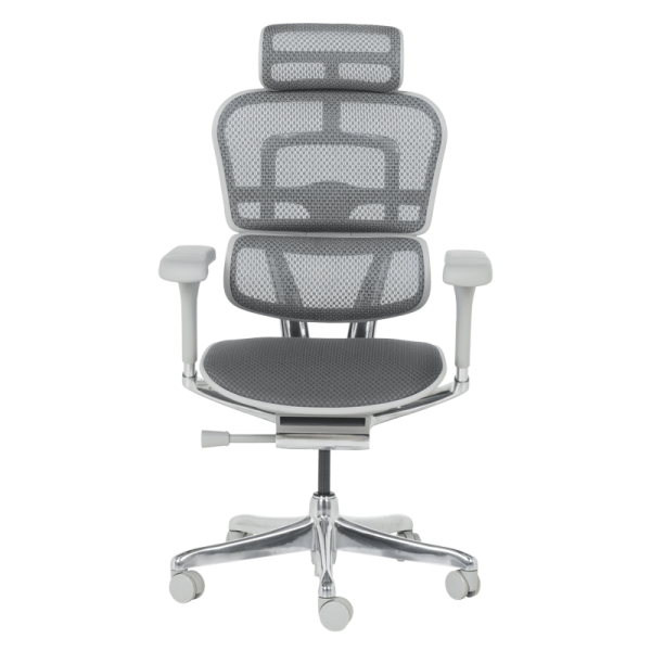 Ергономичен стол ERGOHUMAN ELITE 2 - сива рамка - сив