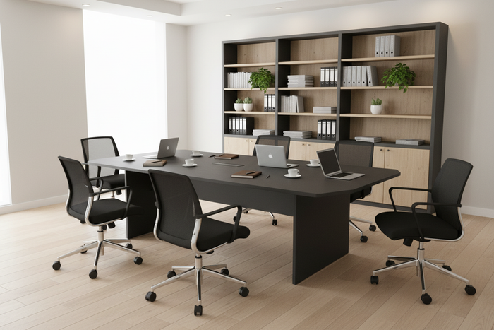 Конферентна маса  ROSEWOOD  240x120 -цвят венге