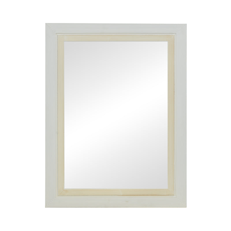 Огледало Joliene  естествено-античен бял цвят мдф 60x80x2.1см