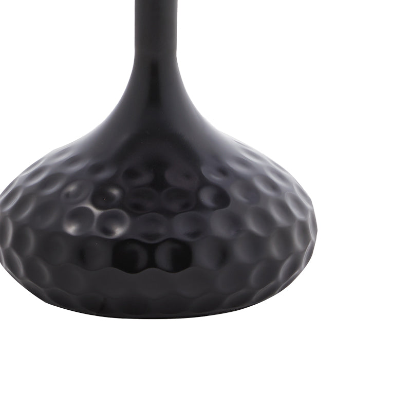 Холна маса Fabron  черен синтерован камък D50x52см