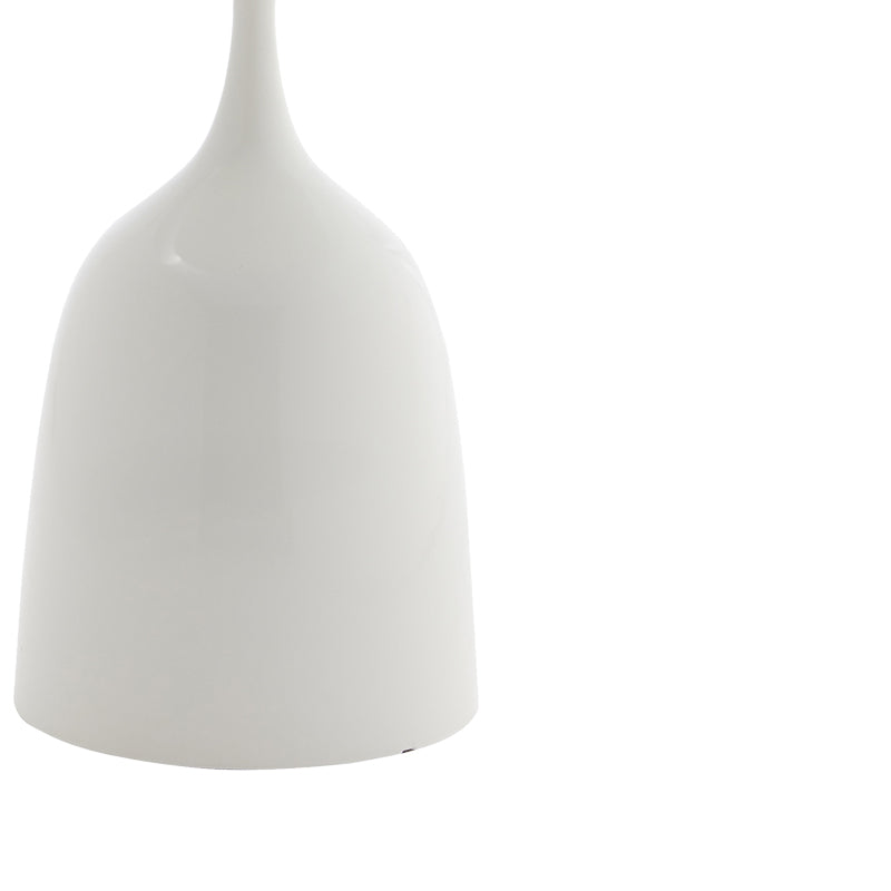 Холна маса Agrile  бял метал D50x60см