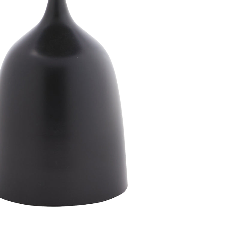 Холна маса Agrile  черен метал D50x60см