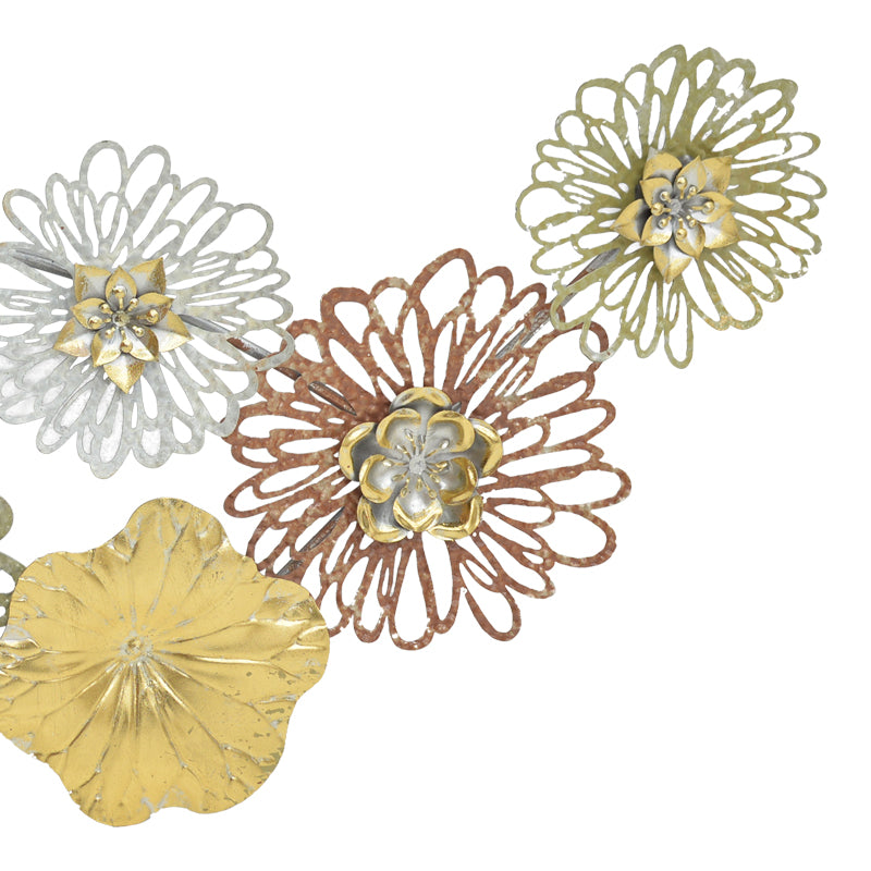 Декорация за стена Tutsi  метална цветна 102.9x5.1x43.2cm