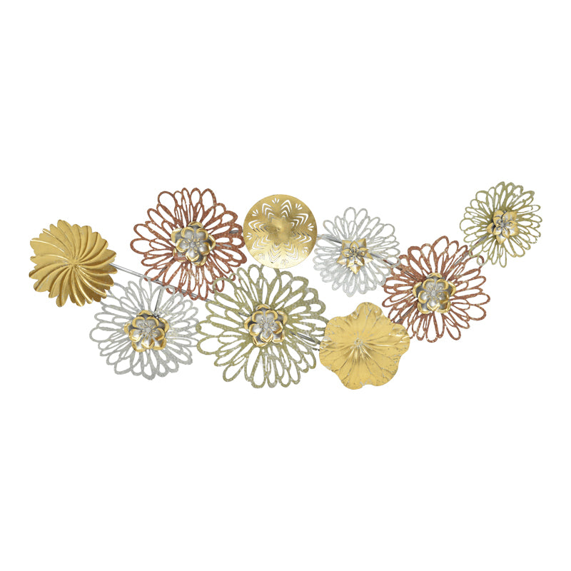 Декорация за стена Tutsi  метална цветна 102.9x5.1x43.2cm