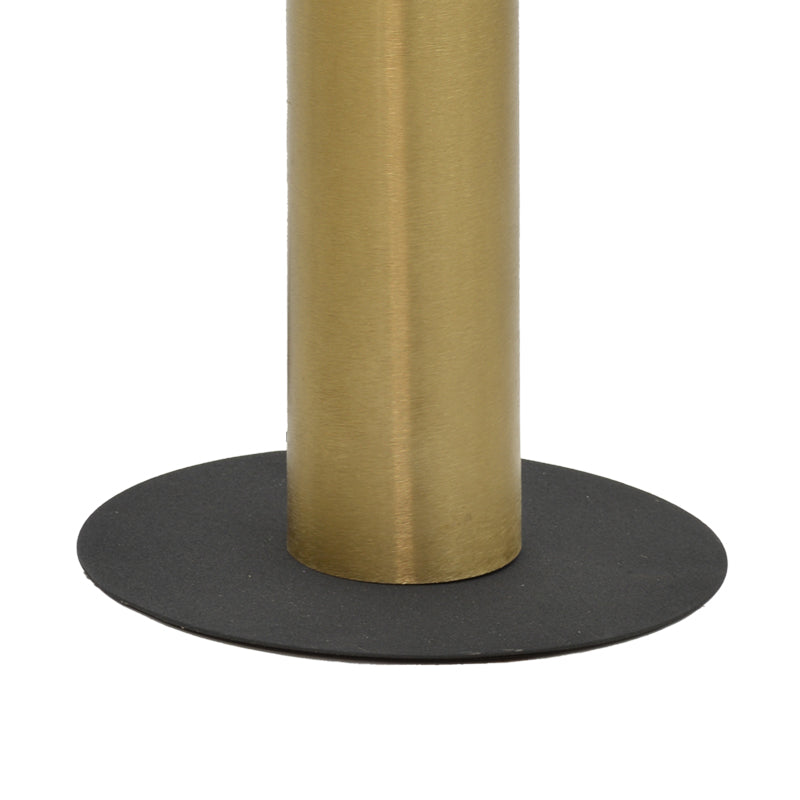 Подова лампа Cableler  Ε27 черен метал D46x114см