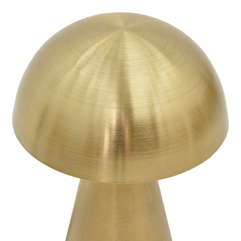 Настолна лампа Whity  E27 златен метал D31x49см