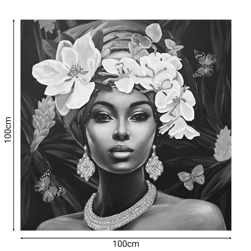 Картина за стена Beauty 3d  80x3x80см