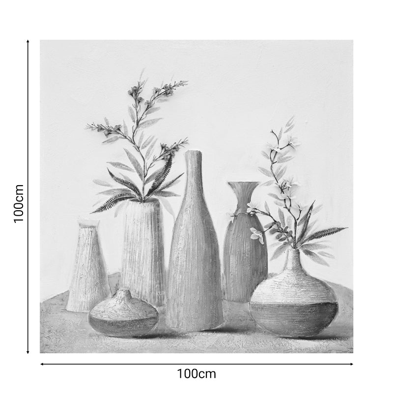Платно за стена ваза 3d  100x3x100см