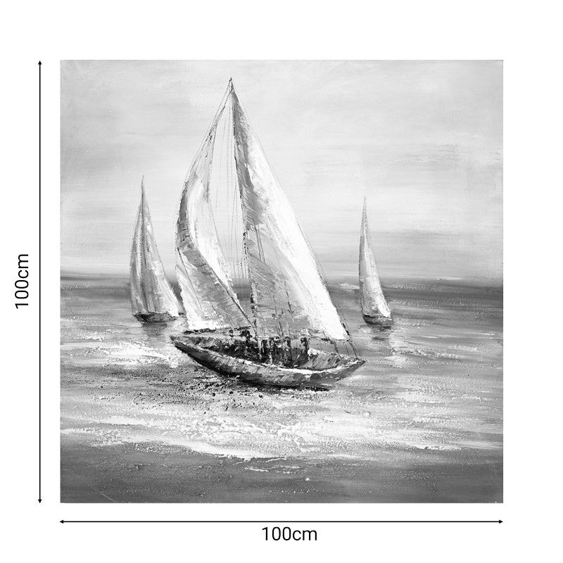 Картина за стена sailer  100x3x100см