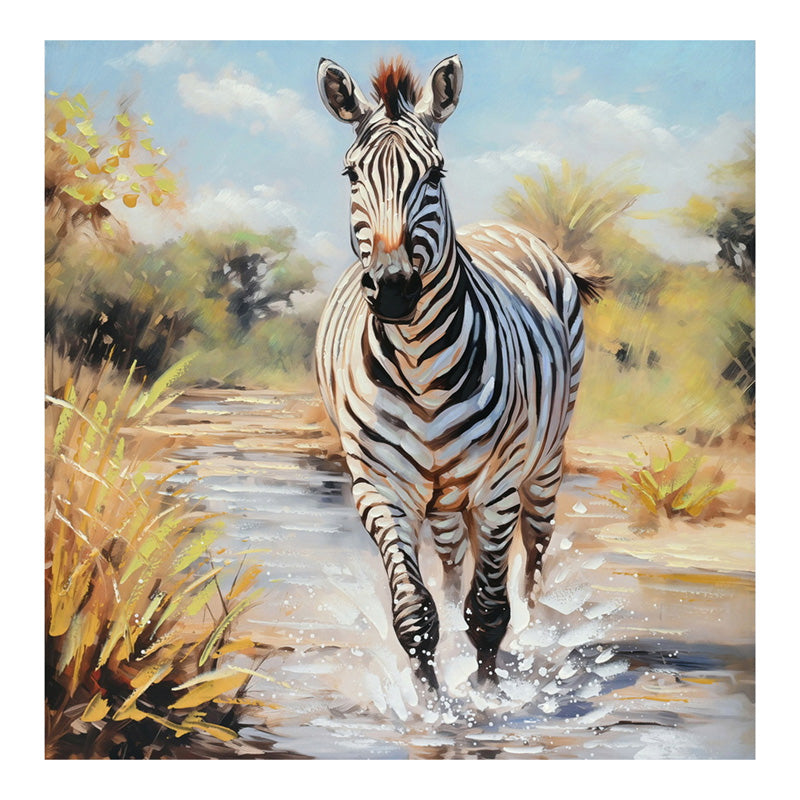 Картина на платно zebrero  100x3x100см