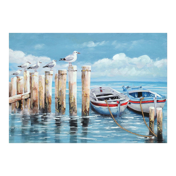 Картина на платно Port  100x3x70см