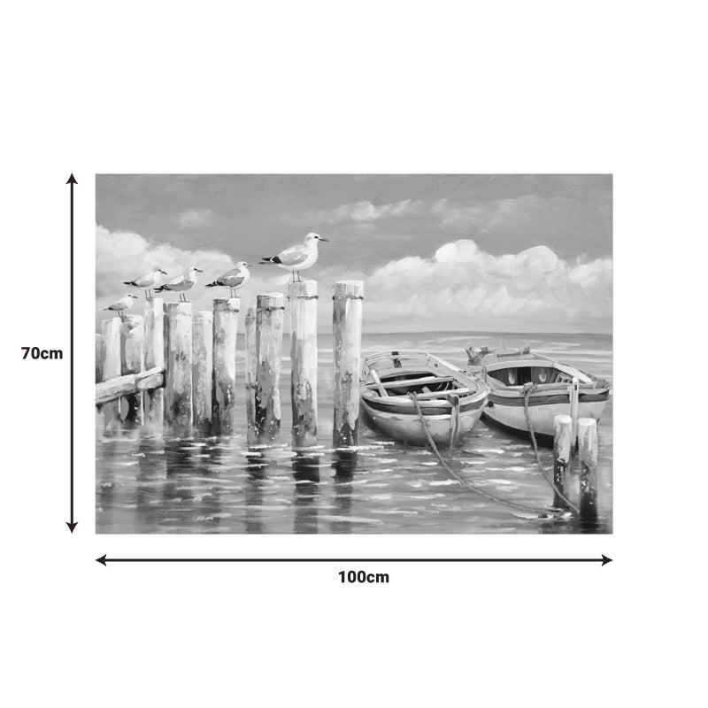 Картина на платно port  100x3x70см