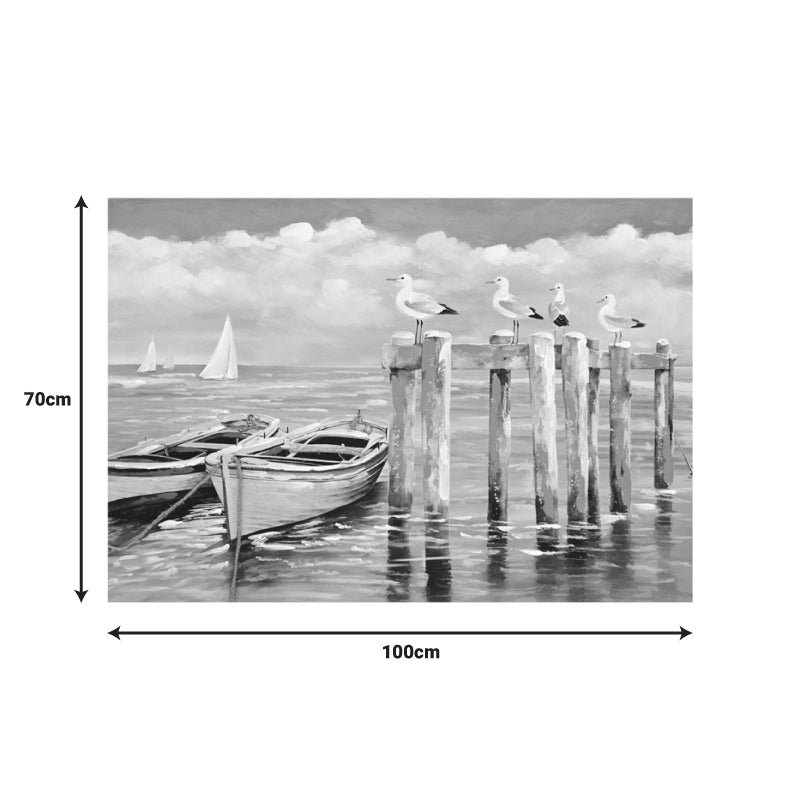 Картина на платно Port  100x3x70см