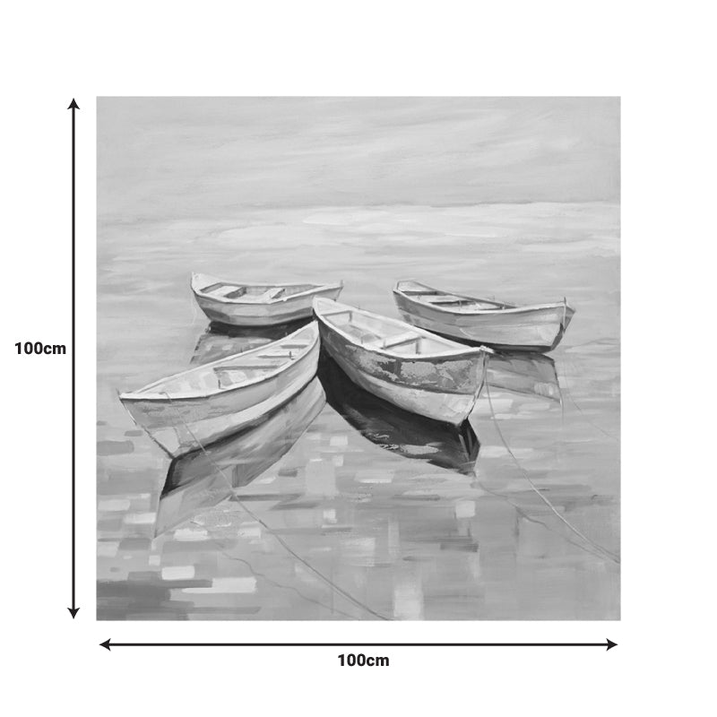 Картина на платно boatty  100x3x100см