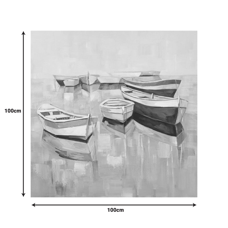 Картина на платно boatty ι  100x3x100см