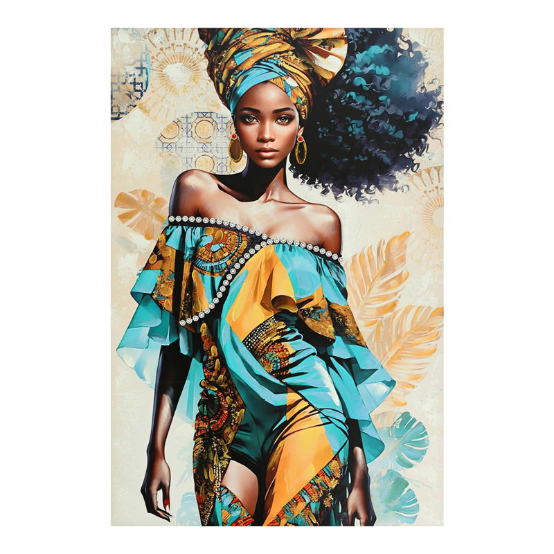 Картина на платно джорджина i 3d  80x3x120см