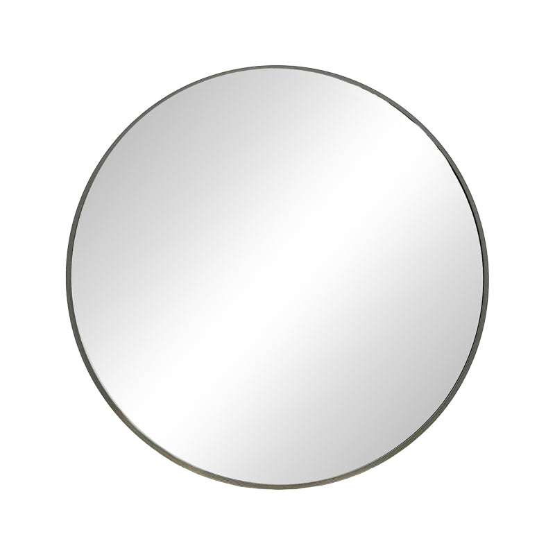 Огледало Nhaos  черен алуминий D60x2.5см