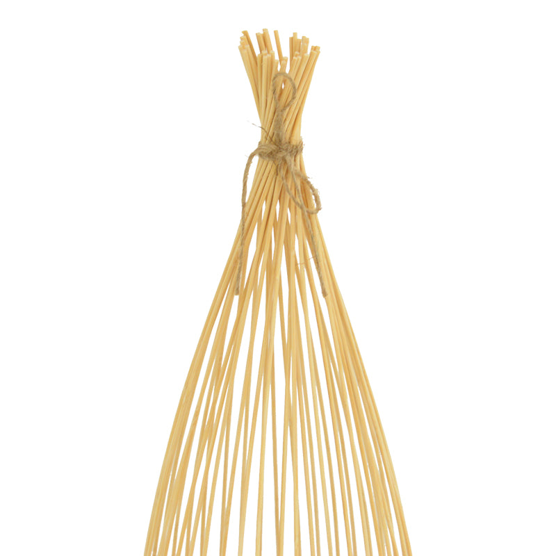 Подова лампа Florance  E27 бамбук в естествен цвят D28x100см