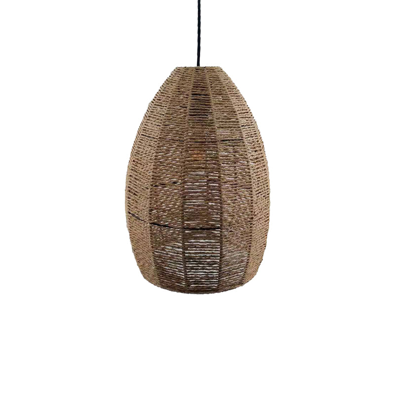 Плафон Ropal  e27 въже в естествен цвят d29x40см
