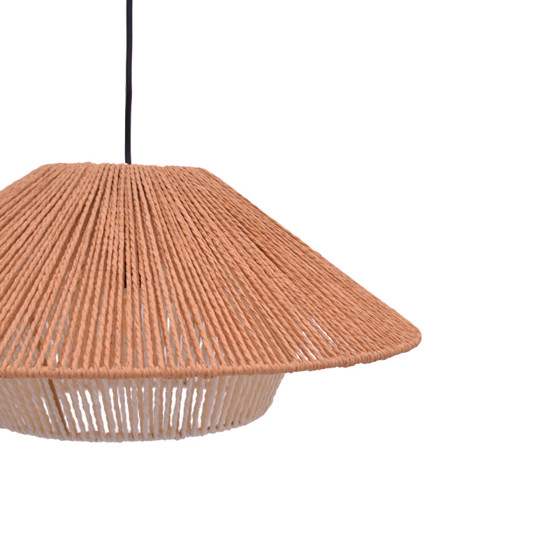 Плафон Jarpie  e27 въже в естествен цвят d49.5χ20cm