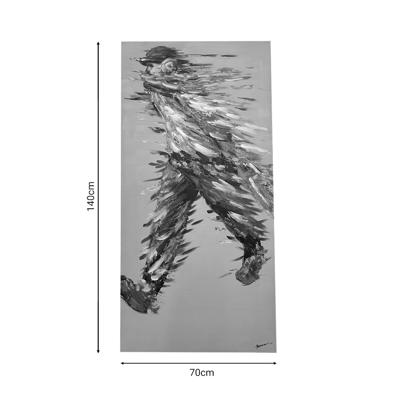 Картина върху платно Walking  70x3x140см