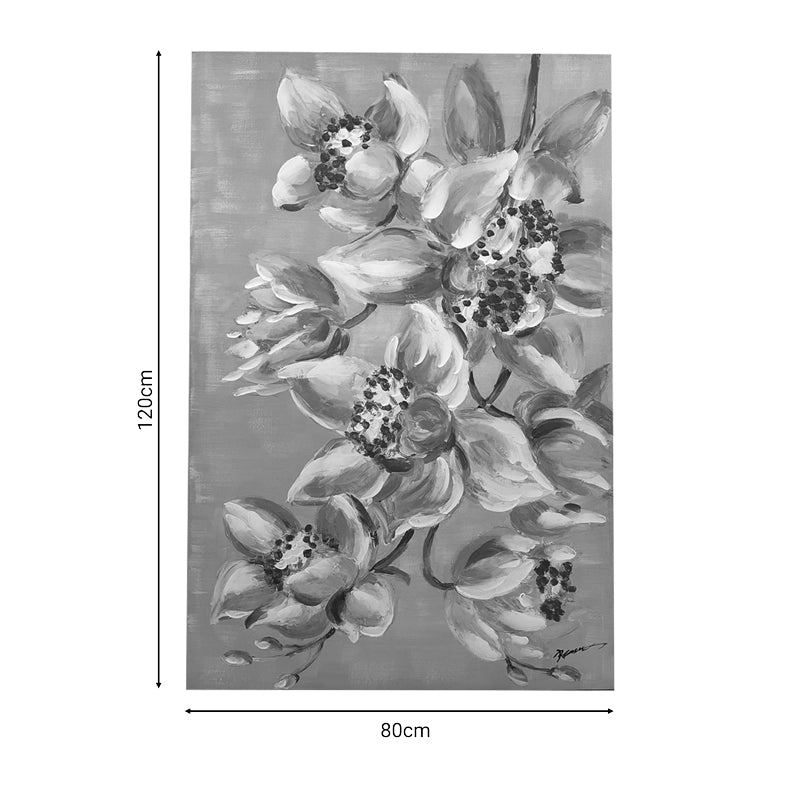 Картина върху платно Flourish  80x3x120см