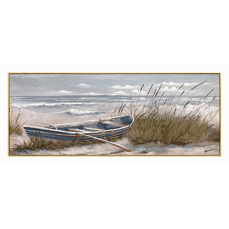 Картина върху платно Barcu  с рамка 150x3.5x60см