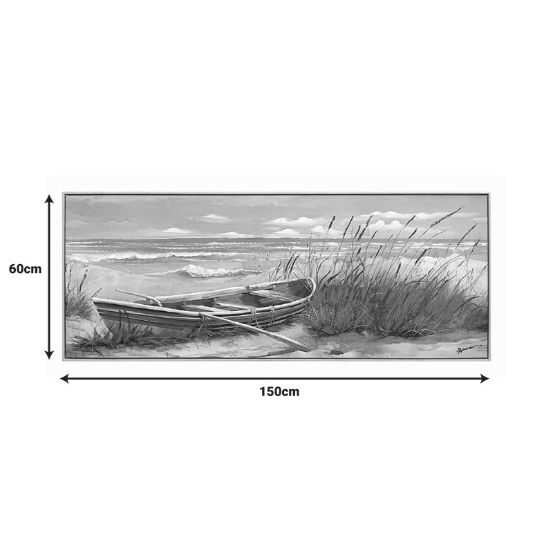 Картина върху платно Barcu  с рамка 150x3.5x60см