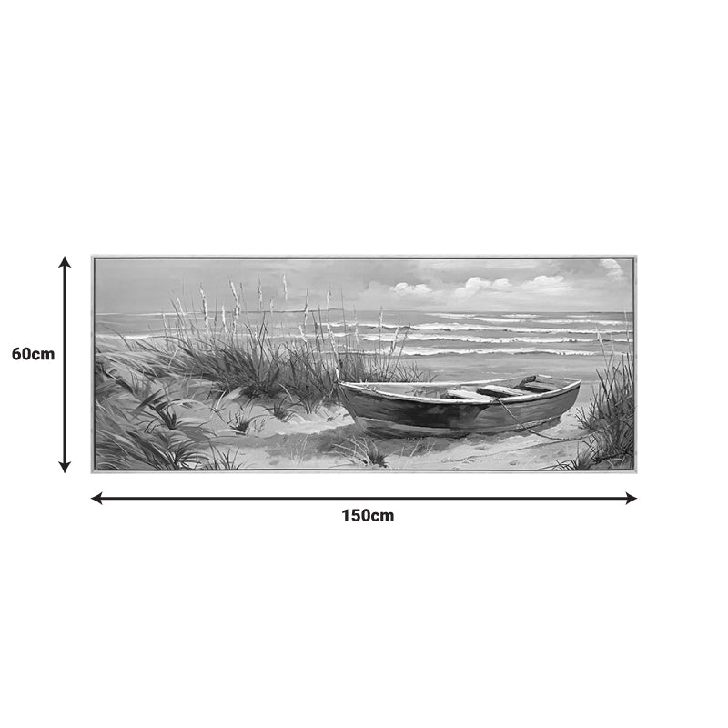 Картина върху платно Barcu i  с рамка 150x3.5x60см