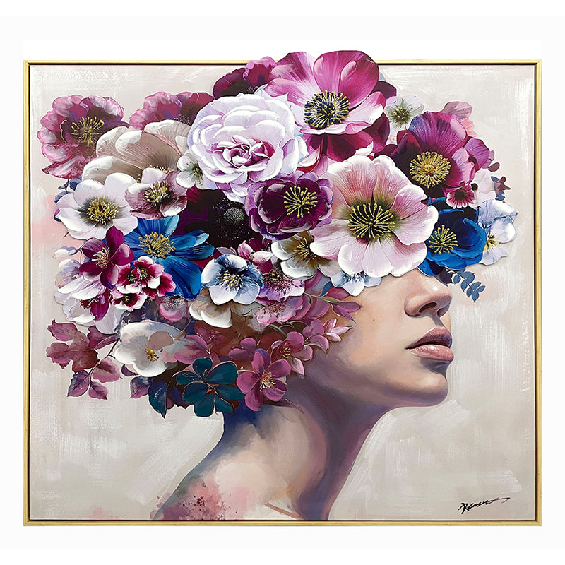 Картина върху платно mavare 3d  с рамка 100x3.5x100см