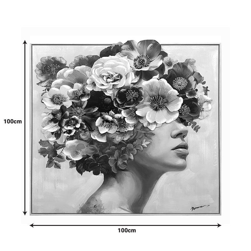 Картина върху платно mavare 3d  с рамка 100x3.5x100см