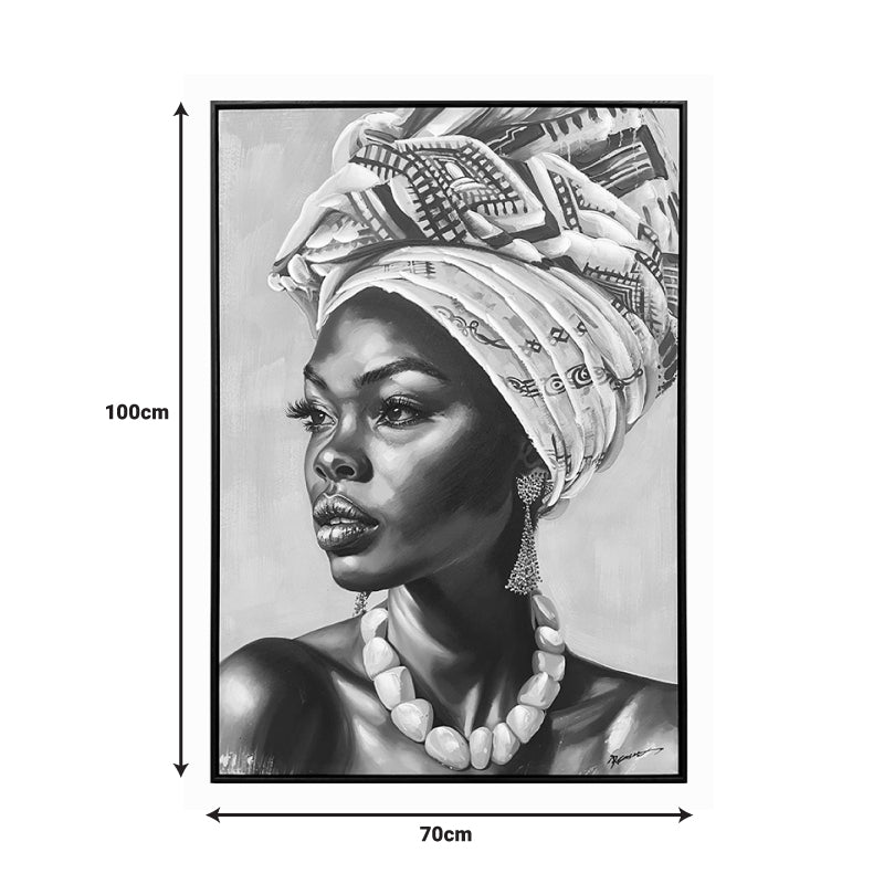 Картина върху платно Zaira Ι  с рамка 70x3.5x100cm