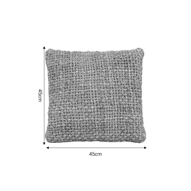 Възглавница Petron  естествена юта 45x45x12.5см