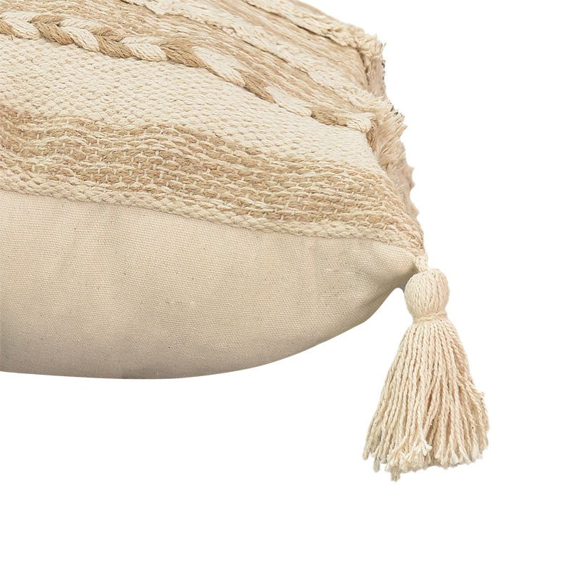 Възглавница Rozi  бежов плат 45x45x2.5см