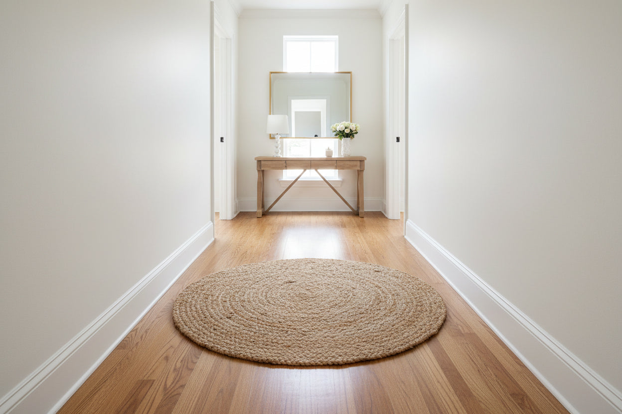 Килим Solon  бежова юта 100x100x1см