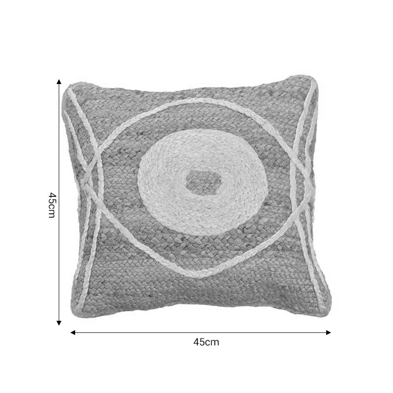 Възглавница Foliens  естествено-екрю 100% юта 45x45x2.5cm