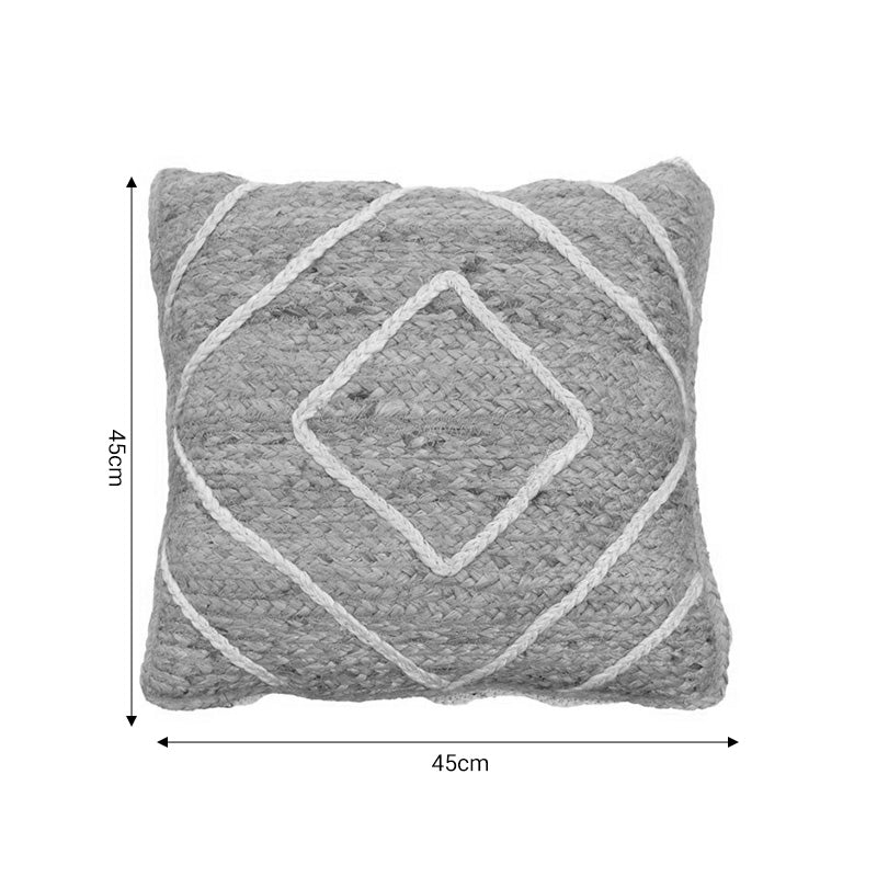 Възглавница Teddiens  естествена 100% юта 45x45x2.5cm